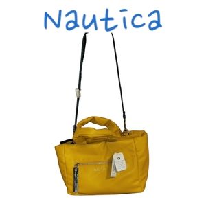 New Nautica Shoulder Handbag, Medium size,  Mustard color